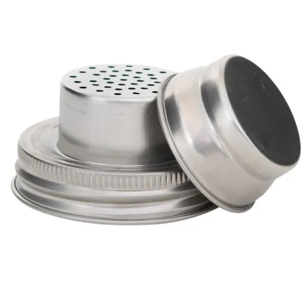 Mason Jar Shaker Strainer Lid