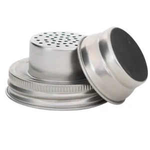 Mason Jar Shaker Strainer Lid