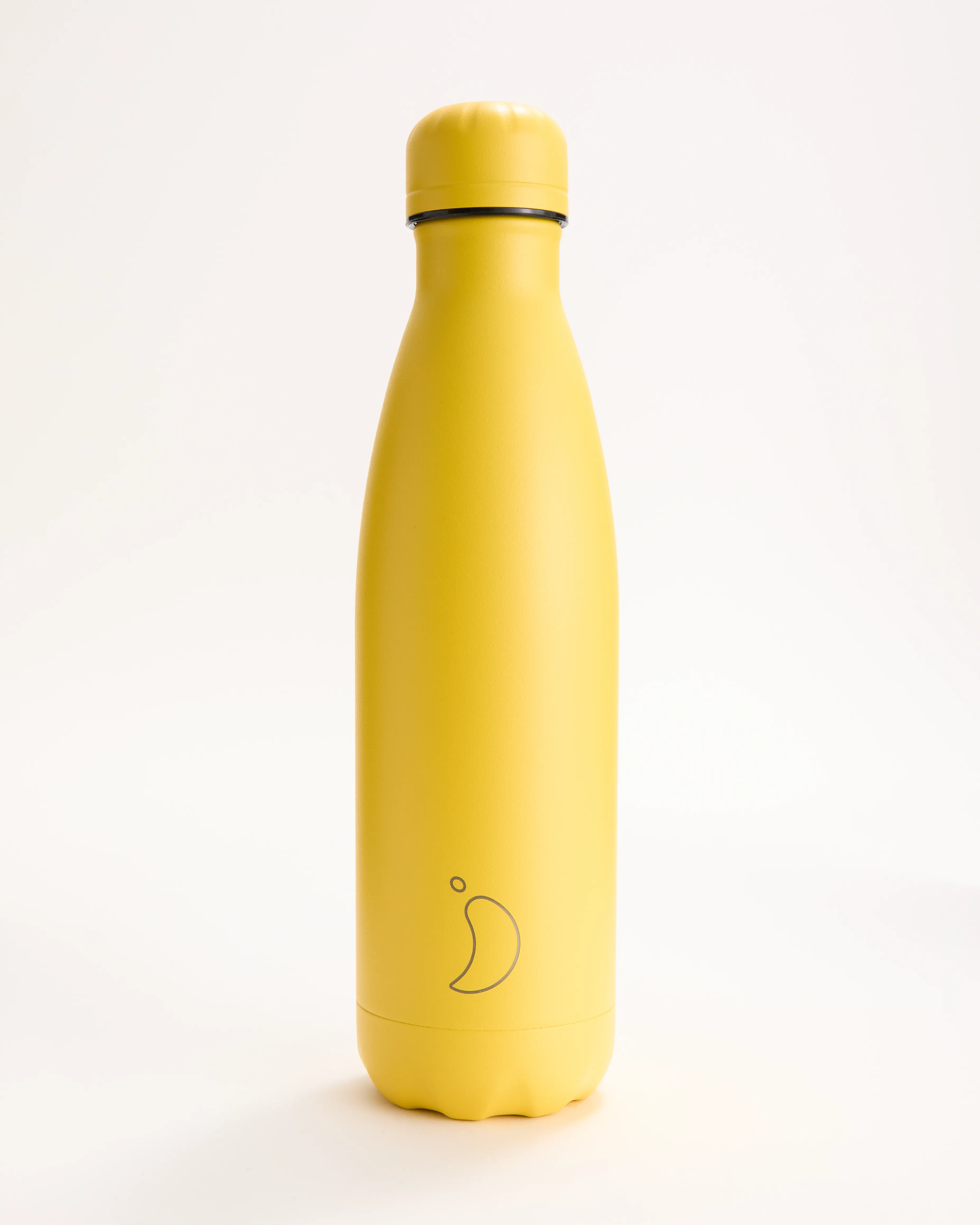 Matte Burnt Yellow Water Bottle
