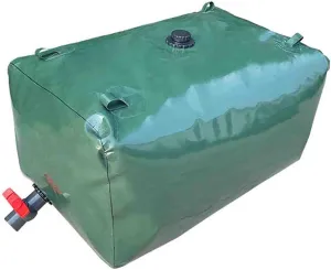 MBROS Large Collapsible Portable Water Container,Water Storage Bladder,Foldable Light Water Tank with Faucet,for Camping,Hiking(Size:2000L)