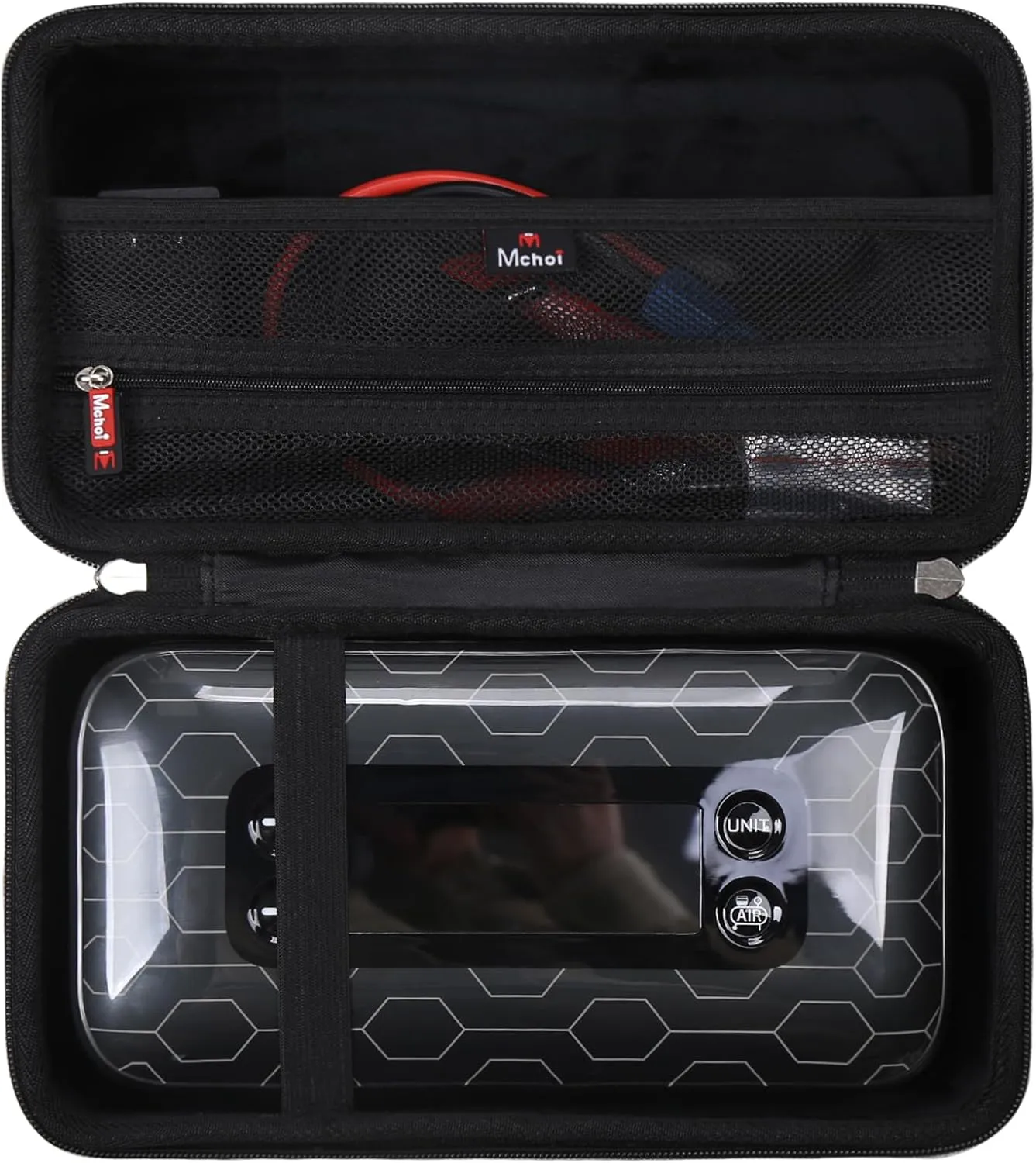 Mchoi Hard Storage Case Fits for Halo Bolt Air  1750 / Halo Bolt Ultimate 2.0/ Halo Bolt Ultimate 3.0 / Air 58830 / Air   55500/58830/44400/57720 Emergency Power Kit Holder, Case Only