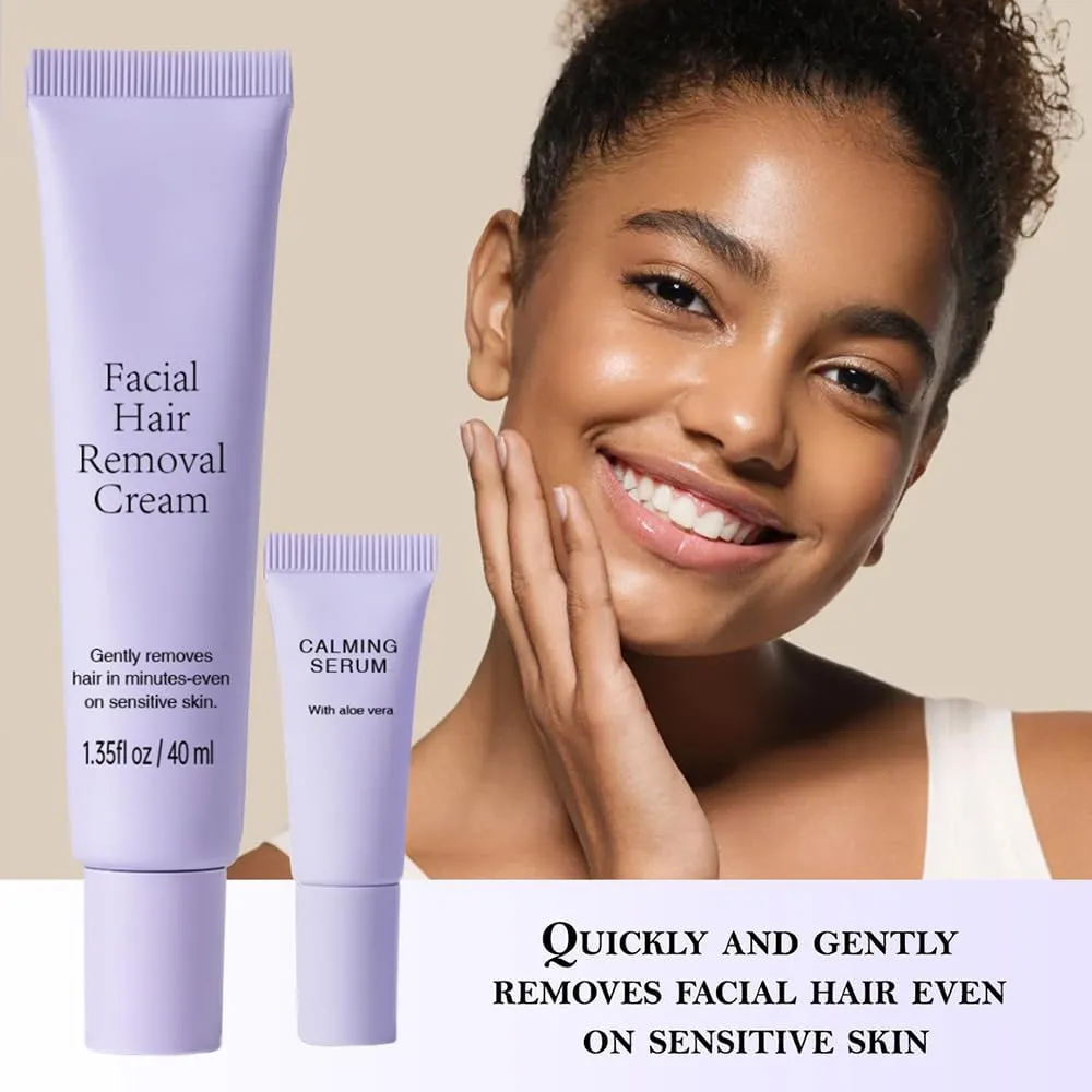 Medicpure Facial Hair Removal - 100% No Risk of Cuts | Smoother Skin Finish | Quick & Easy,Medic Pure Hair Removal Cream,Medicpure Hair Remover for Face and Body,Safe for Sensitive Skin (3)