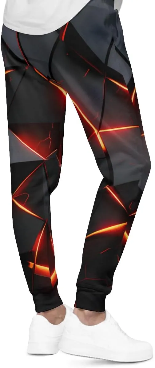 Men's 3D Joggers Pants Casual Funny Graphic Print Sport Baggy Trousers Track Sweatpants