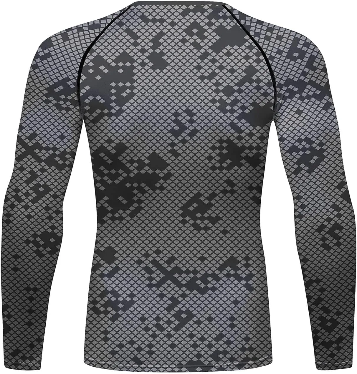 Men's Compression Sports Shirt Men Athletic Comfortable Long Sleeves Tshirt for Sports Workout