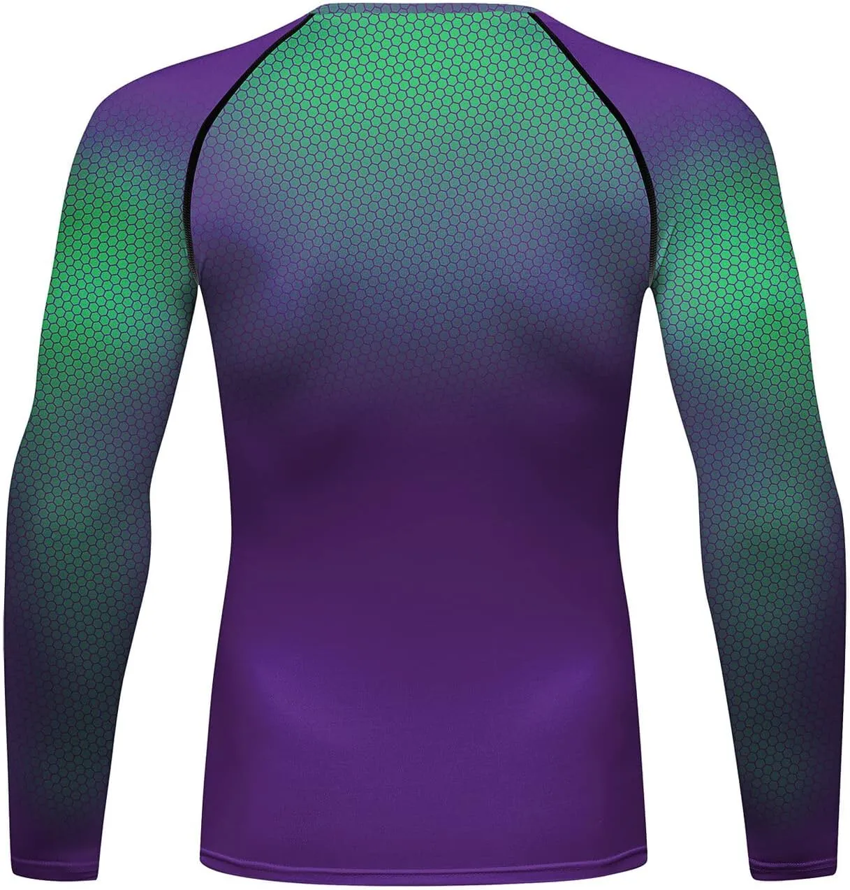 Men's Compression Sports Shirt Men Athletic Comfortable Long Sleeves Tshirt for Sports Workout