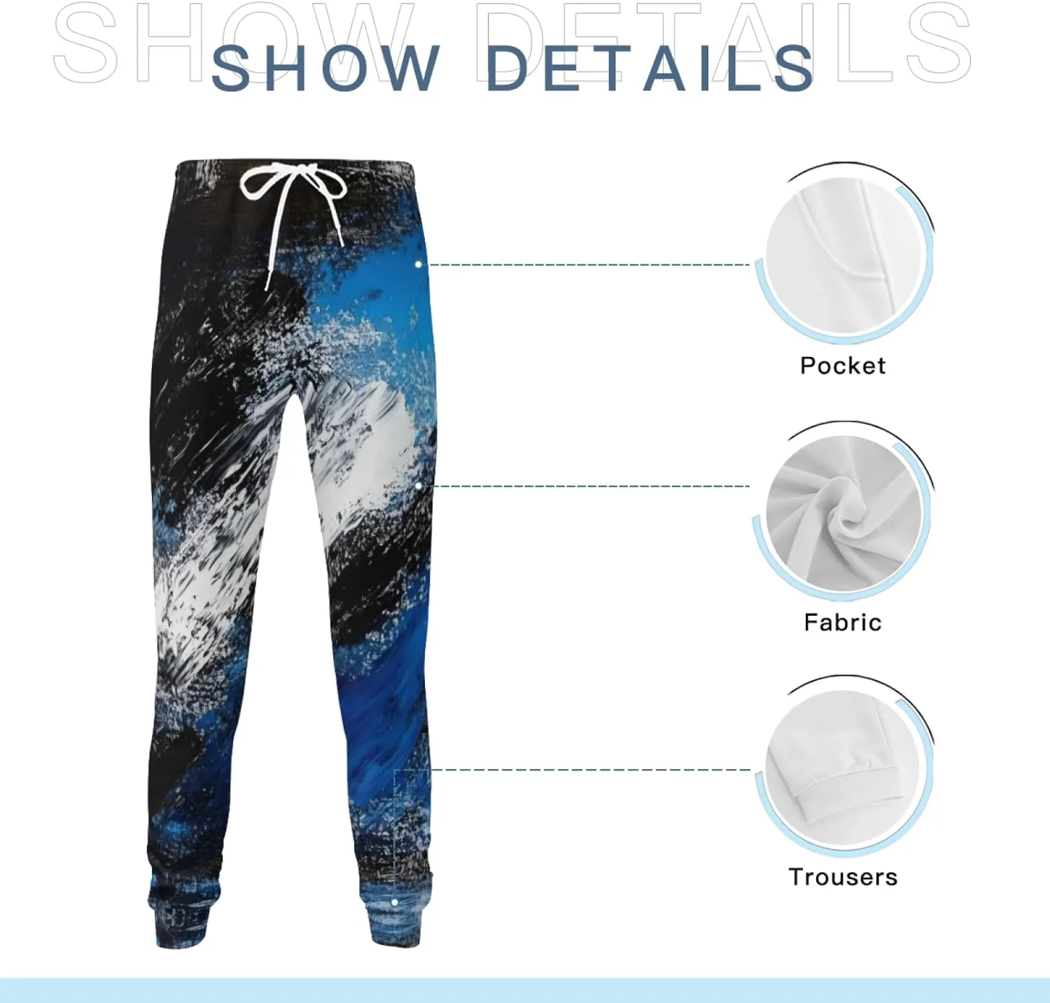 Men/Women 3D Printed Sweatpants Funny Joggers Pants Sports Trousers Track Sweatpant