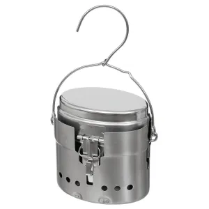MFH Swedish army Trangia mess kit Repro M40 stainless steel 1.5l camping burner