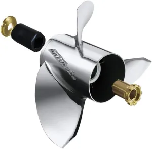 Michigan Wheel 933317 Ballistic C-Series 3-Blade Stainless Steel Propeller - RH, 12" Diameter x 17" Pitch