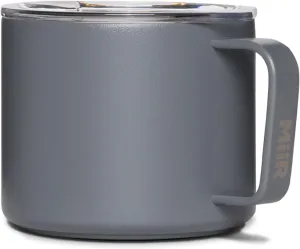 MiiR, Camp Cup, Vacuum Insulated, Stainless Steel with Slide Lid, BPA Free, White, 8 Fluid Ounces