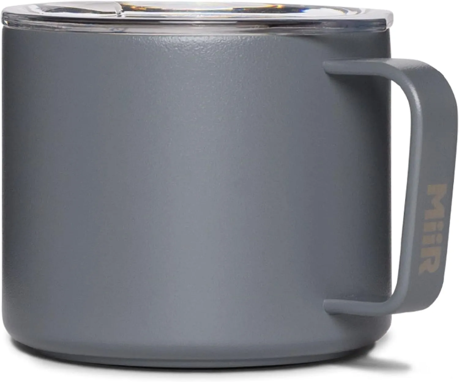 MiiR, Camp Cup, Vacuum Insulated, Stainless Steel with Slide Lid, BPA Free, White, 8 Fluid Ounces