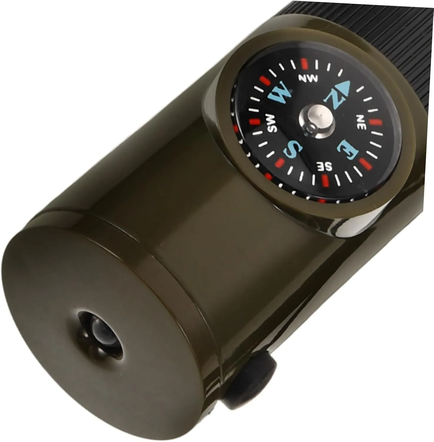 Milisten Multifunctional Whistle Emergency Blanket Fire Key Chain Vest Bright Fire Safety Whistle Survival