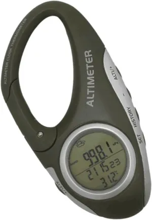 Mipcase Mountaineering Thermometer Hiking Altitude Meter Weather Forecasting Barometer