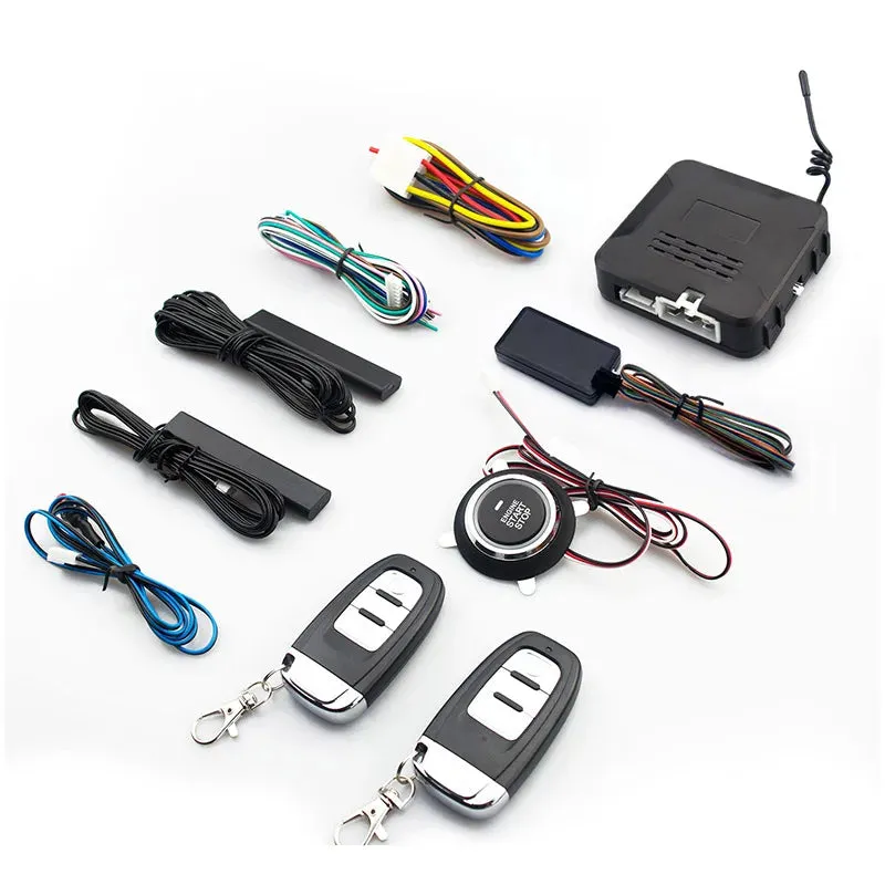 Mobile Phone Remote Control Start Car Autostart Engine One Button Start Stop System Automatic Engine starter Central Locking