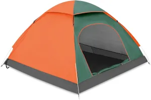 MoNiBloom 2 Person Dome Tent with Skylight, Ultralight Carry Family Tent Easy Set Up and Backpacking Tent with Lightweight Aluminum Alloy Frame for Adults Camping Hiking Outdoor Festivals, Blue