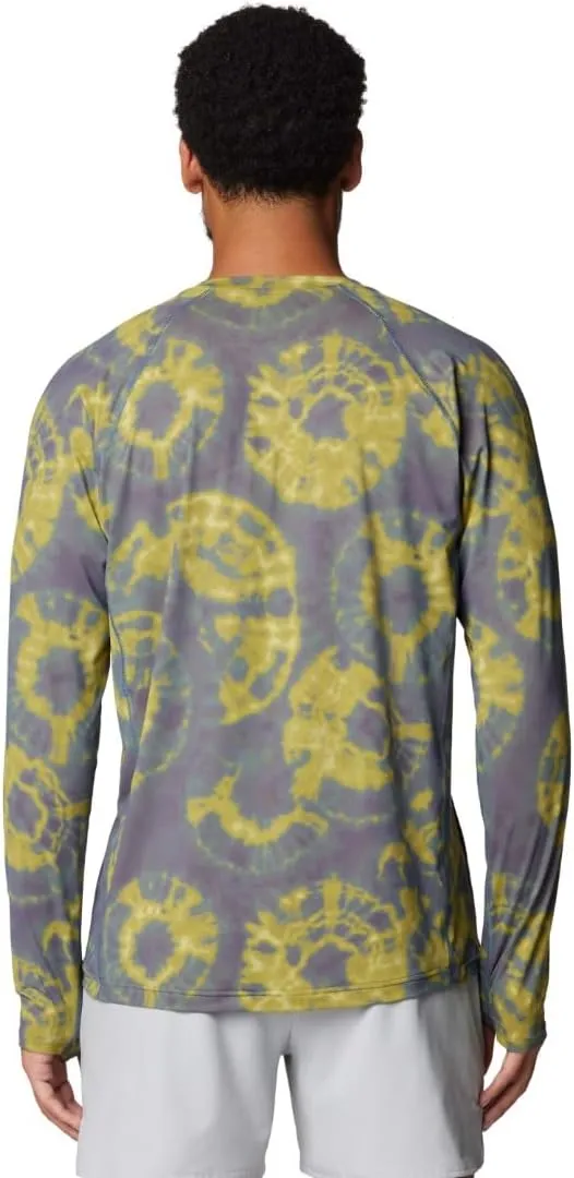 Mountain Hardwear Men's Crater Lake Long Sleeve Crew Shirt for Hiking, Camping, Outdoor Adventures, and Casual Wear