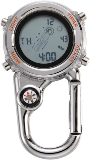 Mountain Watch Neck Digital Watch Exercise Watches for Men Watch Retractable Hiking Pocket Watch