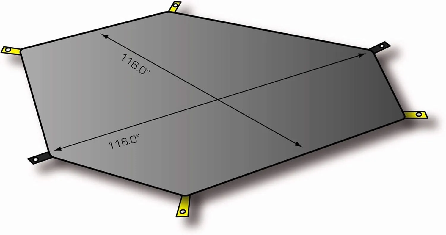 Mountainsmith Tent Foot Print, Waterproof Camping Tent Tarp, Ground Tent Mat for Camping and Hiking, Lightweight and Foldable