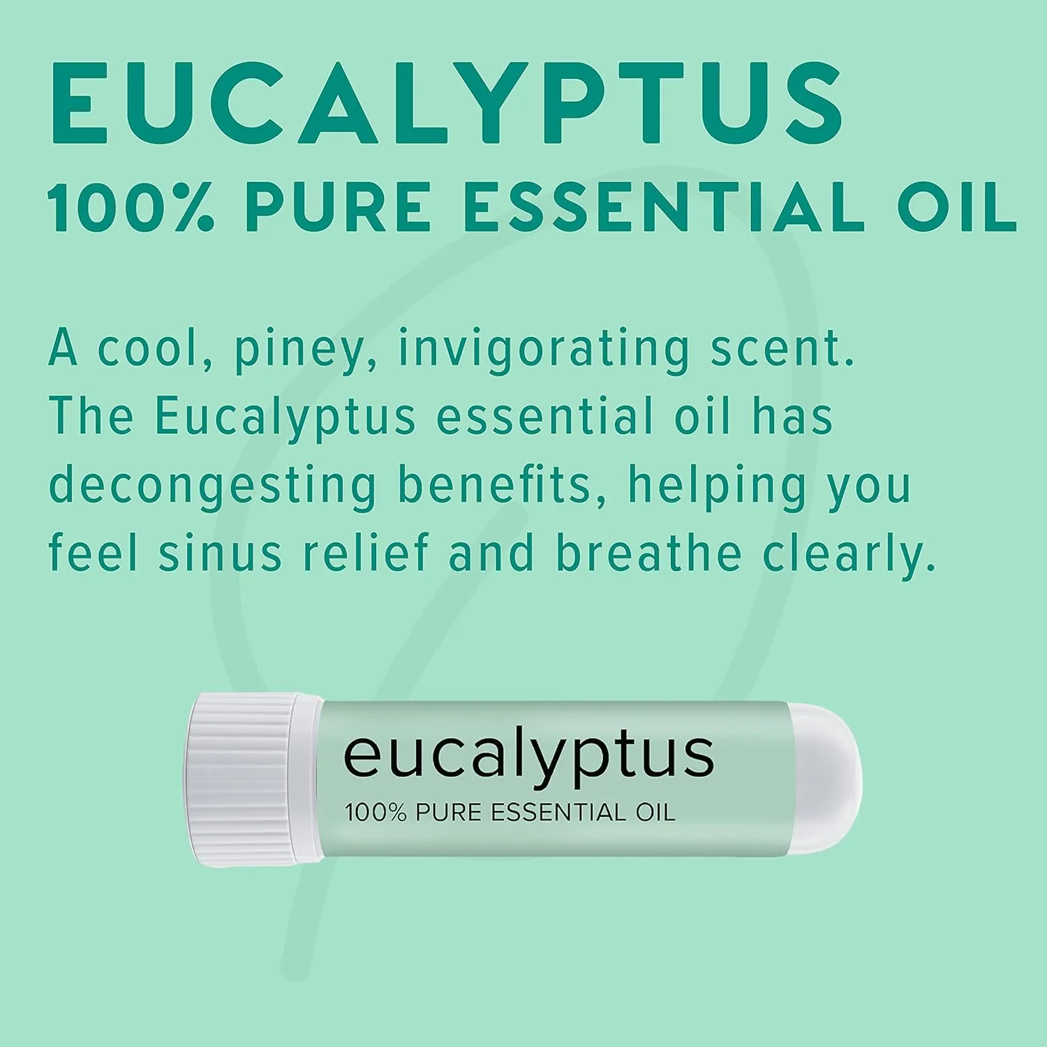 MOXĒ Eucalyptus Essential Oil Nasal Inhaler, Sinus & Congestion Relief, Daily Relaxation, Stress Relief, Therapeutic No-Mess Aromatherapy, Pure and Natural, Made in USA (3 Pack)