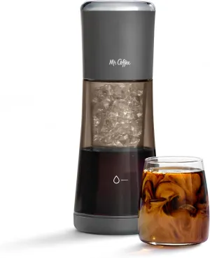 Mr. Coffee® Express Cold Brew Coffee Maker, 10-Minute Cold Brew Coffee Machine, Sake