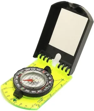 Multifunction Outdoor Survival Compass with Zoom & Mirror – Compact Handheld Pocket Compass for Hiking, Camping, and Exploration