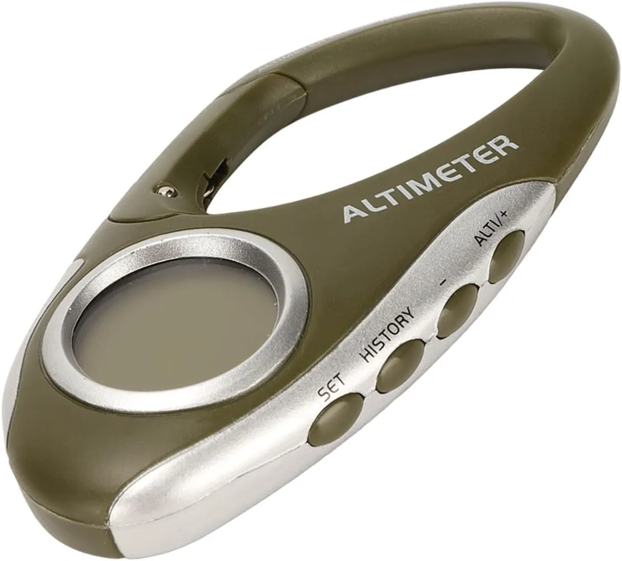 Multifunctional Digital Altimeter, Full Screen Digital Display Weather Forecast and Elevation, with Backlight Function, Handheld Digital Altimeter for Hiking, Climbing, Camping