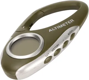 Multifunctional Digital Altimeter, Full Screen Digital Display Weather Forecast and Elevation, with Backlight Function, Handheld Digital Altimeter for Hiking, Climbing, Camping