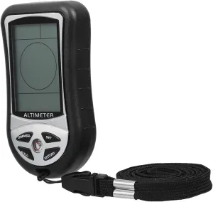 Multipurpose Outdoor Tool Barometer Hiking Mountaineering Weather Meter Compact