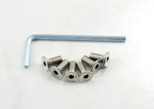 Nardi Marine Steering Wheel Screw Kit - Inox Stainless Steel Silver colored Bolts - Part # 0271.06.0009