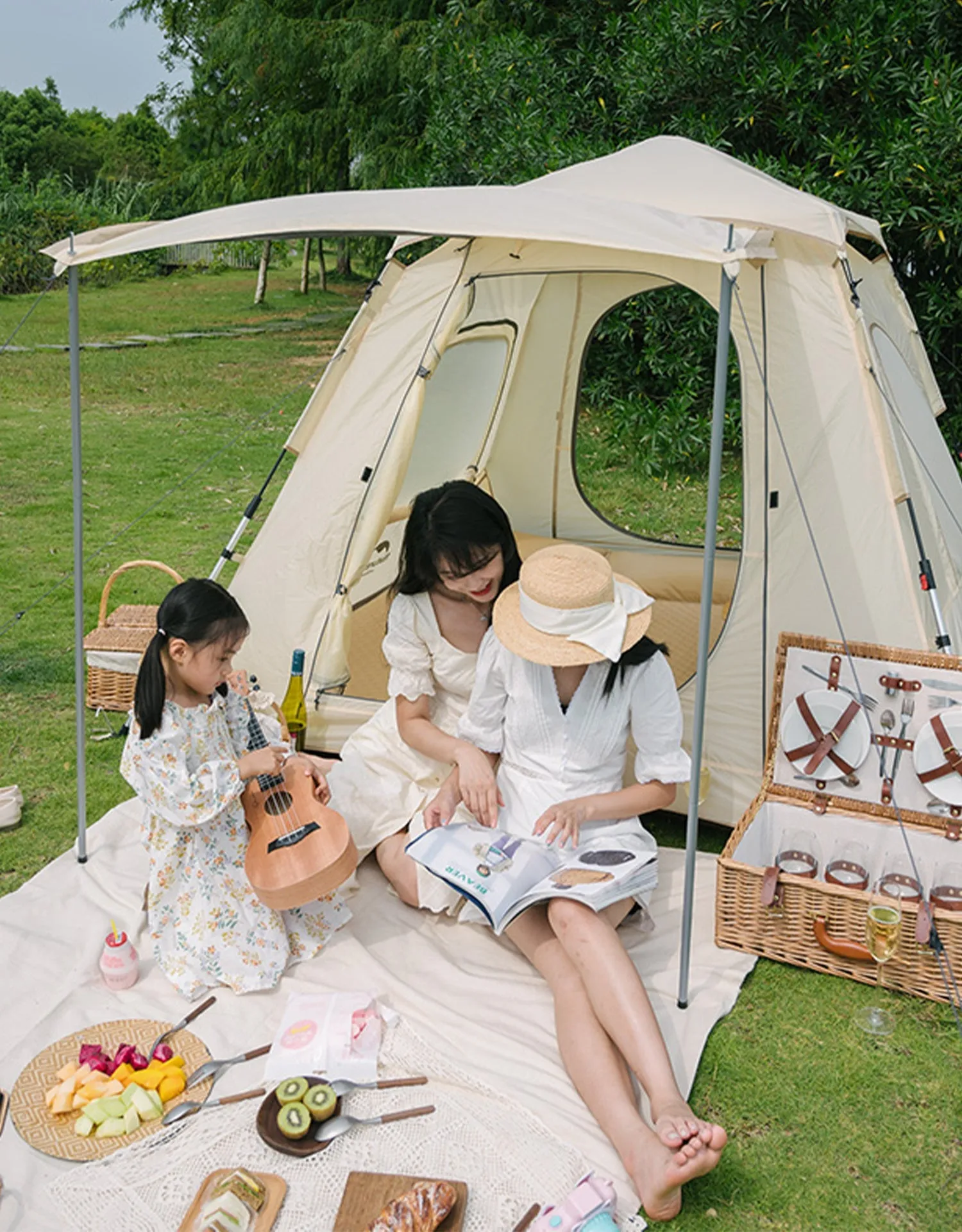 Naturehike UPF 50  Ango Pop Up Tent For 3 Man NH21ZP010
