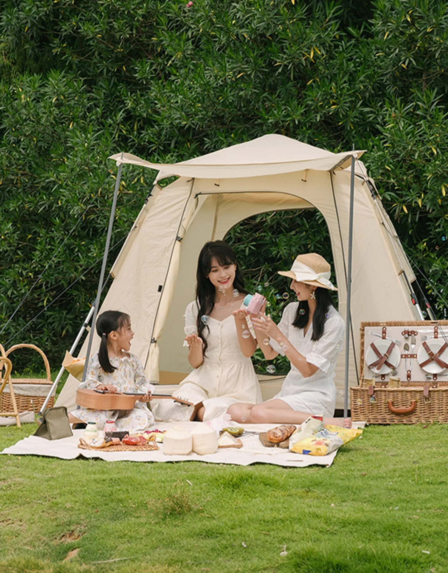 Naturehike UPF 50  Ango Pop Up Tent For 3 Man NH21ZP010