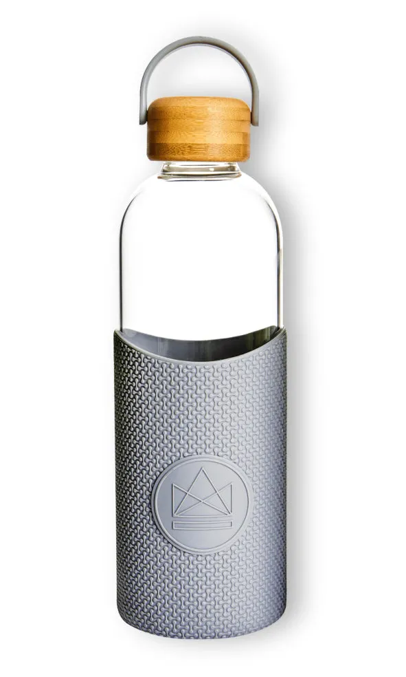Neon Glass Water Bottle 1L