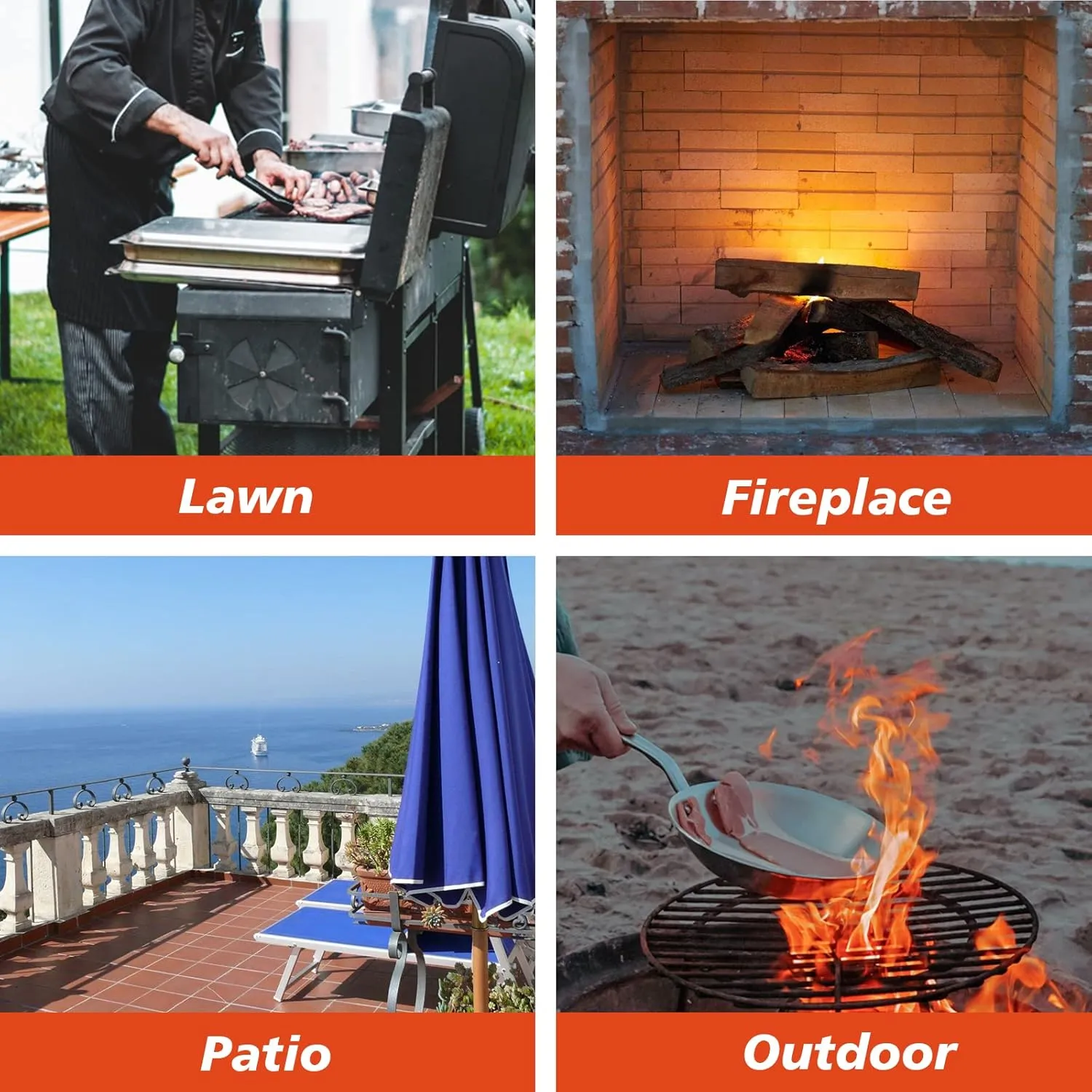 NEZUIBAN 36'' Fire Pit Mat for Solo Stove Bonfire, Round Fireproof Under Grill Mat for Deck,Patio,Grass