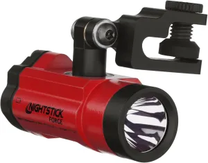 Nightstick XPP-5465R Forge™ Intrinsically Safe Helmet-Mounted Multi-Function Flashlight, Red