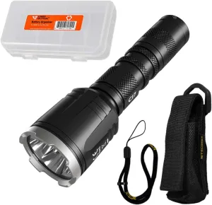 Nitecore CI7 2500 Lumen Tactical Flashlight with 7000mw 940nm Long Range Infrared IR Illuminator and LumenTac Battery Organizer
