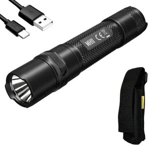 Nitecore MH11 Rechargeable Flashlight, 1000 Lumen LED EDC Compact Pocket Light