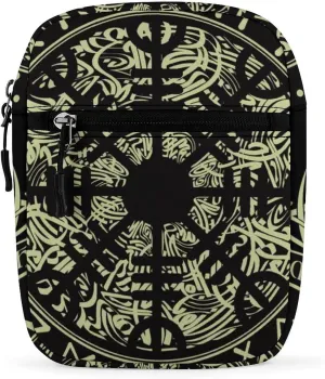 Nordic Rune Compass Crossbody Bag Small Shoulder Bag Waterproof, Lightweight And Convenient
