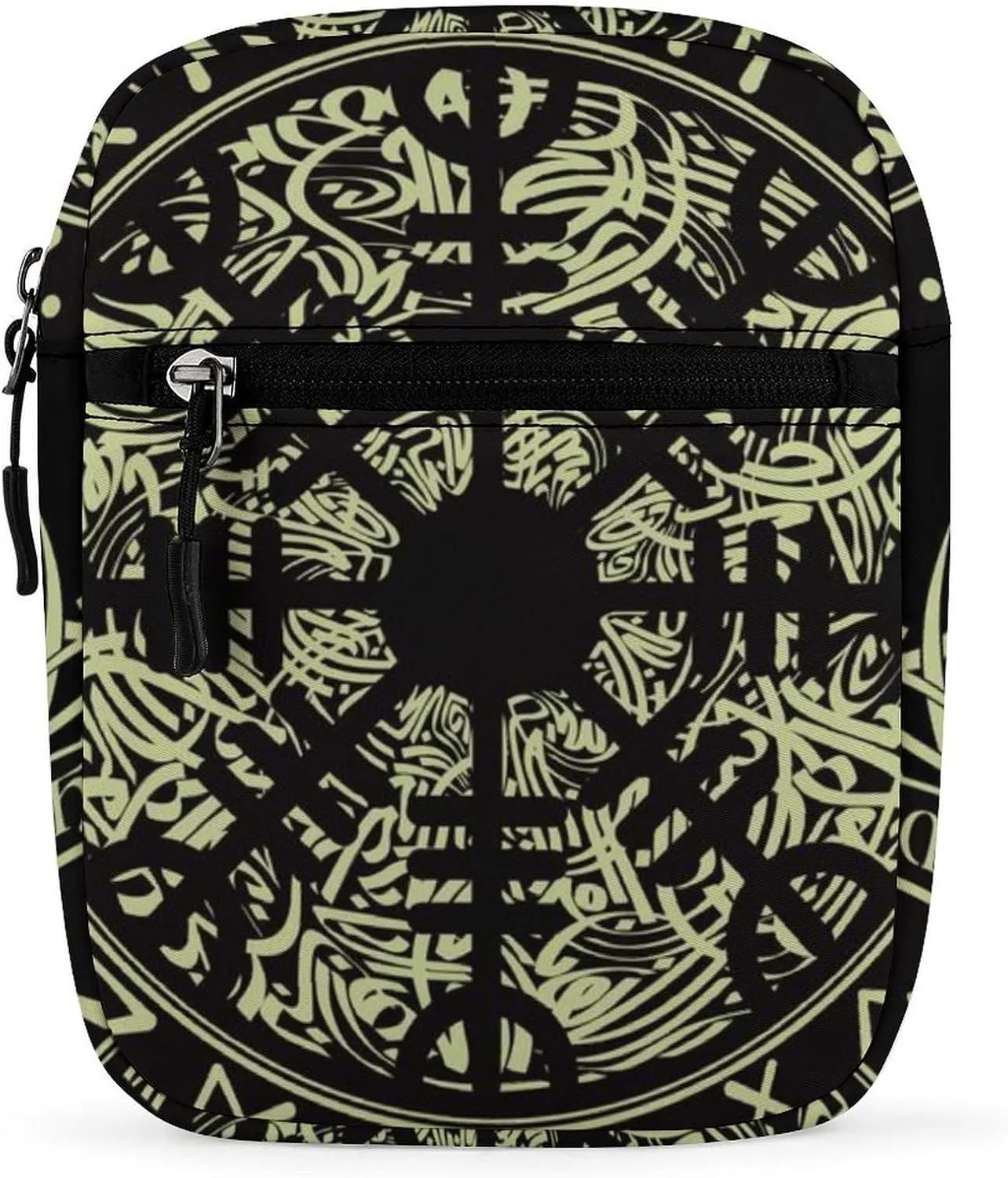 Nordic Rune Compass Crossbody Bag Small Shoulder Bag Waterproof, Lightweight And Convenient