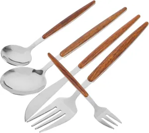 Nordic Style Knife Fork Spoon Set Stainless Steel Tableware Utensil Sets for Camping