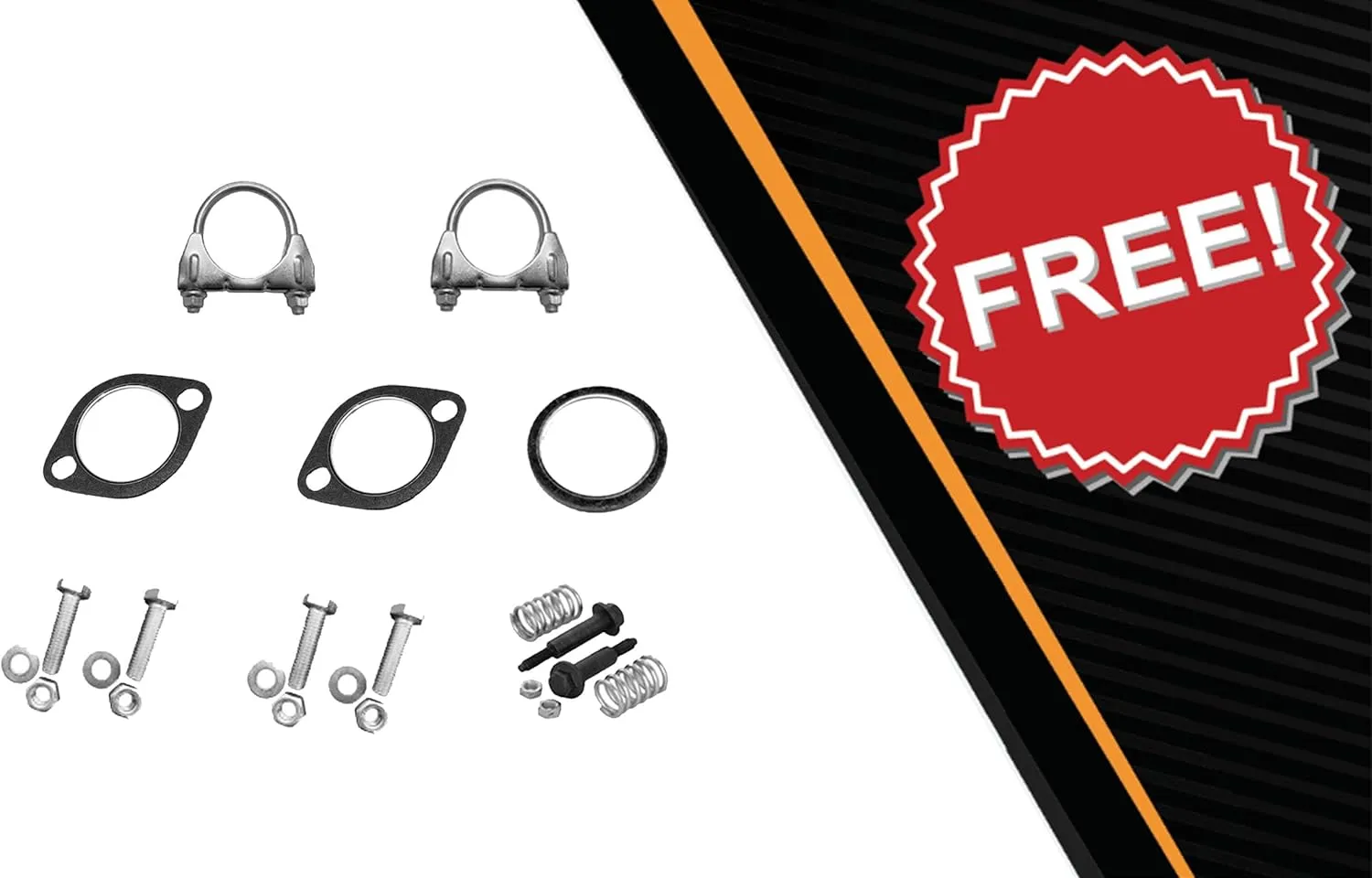 Northeastern Exhaust | Stainless Steel Exhaust System Kit Compatible for Subaru Forester 2009-2013 | Subaru Impreza 2008-2011 2.5L | Free Gaskets, Clamps, and Bolts & Nuts Included