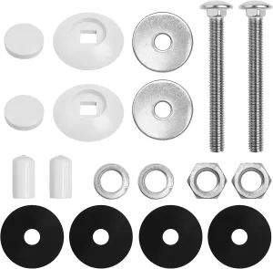 NOVINO Diving Board Bolts Kit Replacement for 6ft/8ft/10ft S.R.Smith Pool Diving Board with Two Hole Residential,Includes Bolts/Washers/Nuts,67-209-911-SS