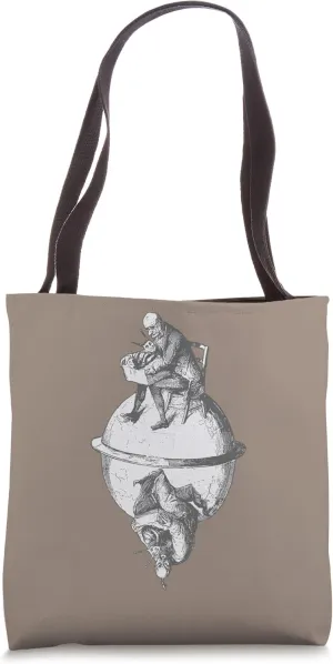 Occult Pasilalinic-sympathetic Compass Snail Telegraph Tote Bag