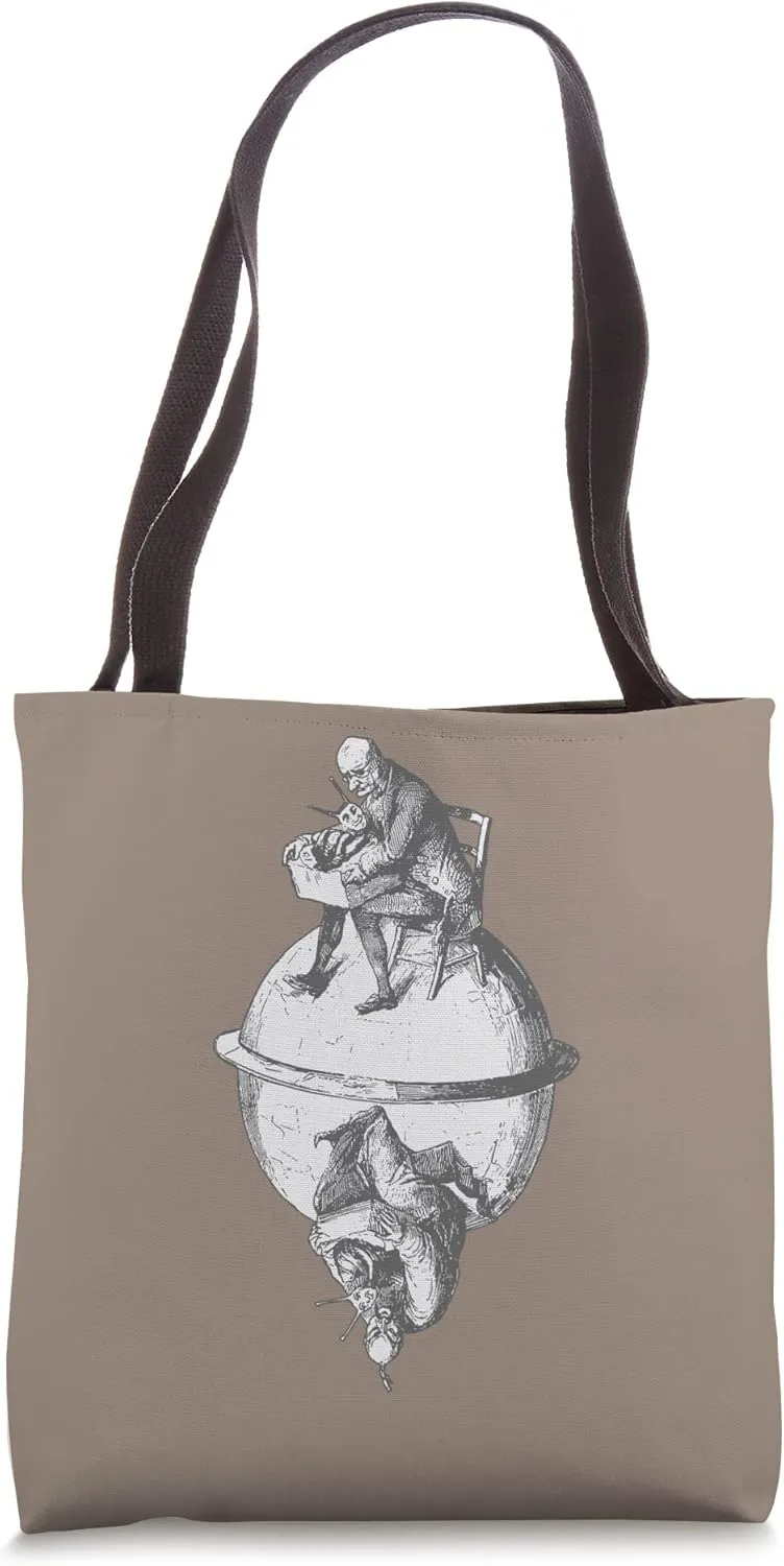 Occult Pasilalinic-sympathetic Compass Snail Telegraph Tote Bag