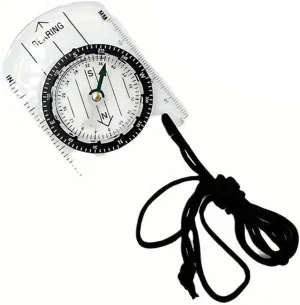 Orienteering Compass – Military Grade Waterproof Compass for Hiking, Survival, Backpacking, and Land Navigation – Digital Measuring Tool for Kids and Outdoor Adventures