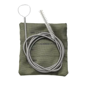 Original British army green metal IHS individual cleaning kit compact size NEW