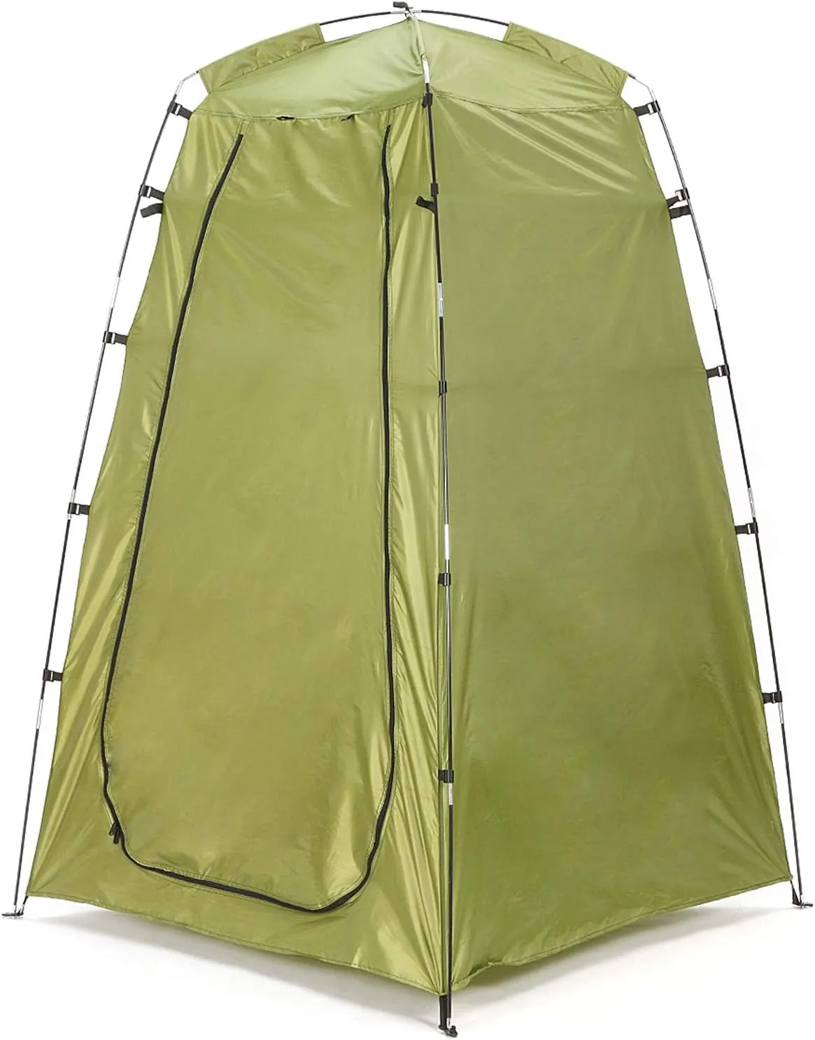 Outdoor Bathing Tent Portable Shower Toilet Tent Camping Tents Outdoor Waterproof Change Bathroom Sun Shelter Open Up Tent for Bathing Toilet (Green 120x120x180cm)