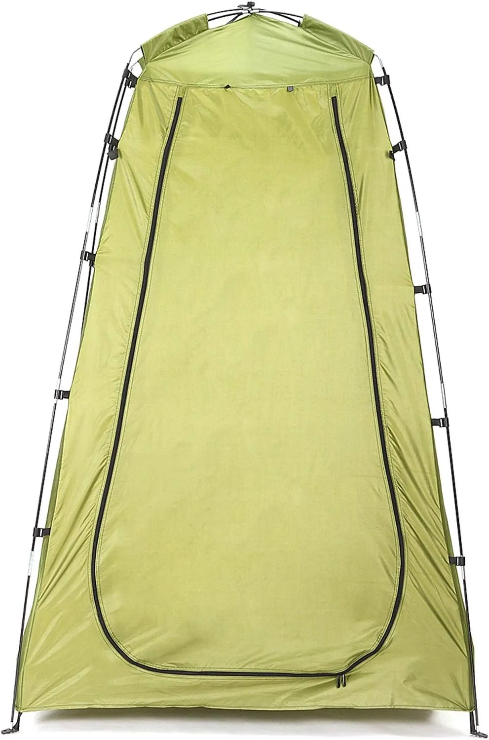 Outdoor Bathing Tent Portable Shower Toilet Tent Camping Tents Outdoor Waterproof Change Bathroom Sun Shelter Open Up Tent for Bathing Toilet (Green 120x120x180cm)