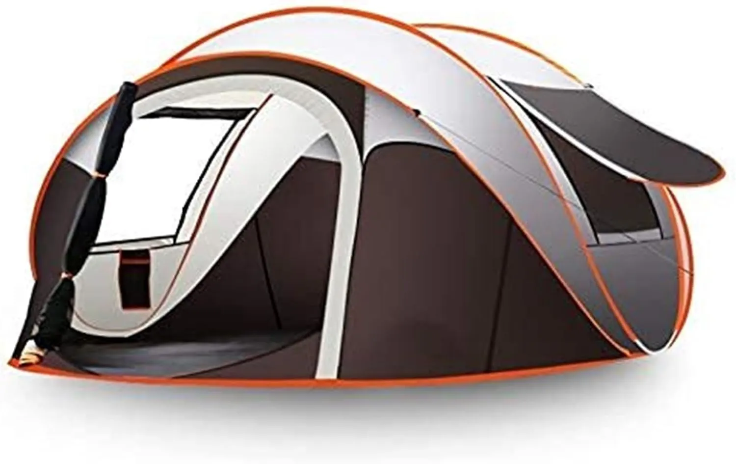 Outdoor Camping Tent Pop-up Tent, Suitable for 3-4 People 3 in 1 Waterproof and Protection Large Family Camping Tent, Outdoor Awning