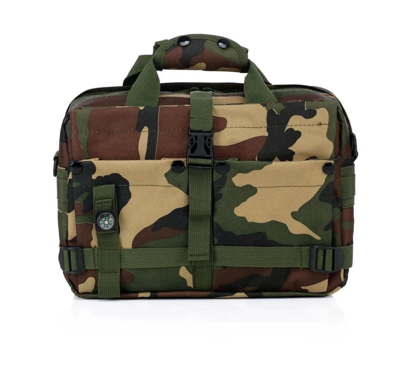 Outdoor Photography Travel Military Tactical Shoulder Bag & Handbag with Compass