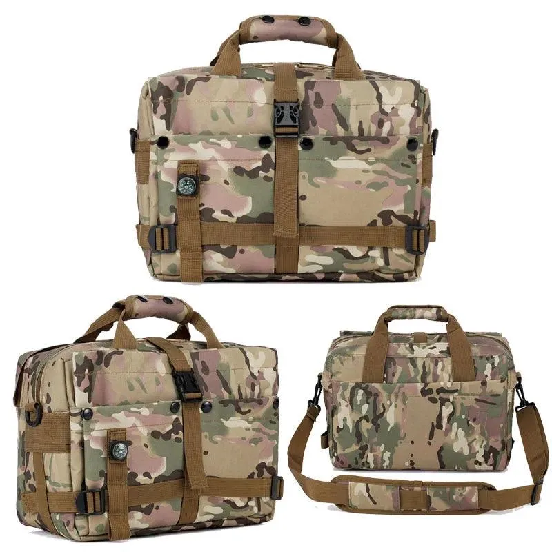 Outdoor Photography Travel Military Tactical Shoulder Bag & Handbag with Compass