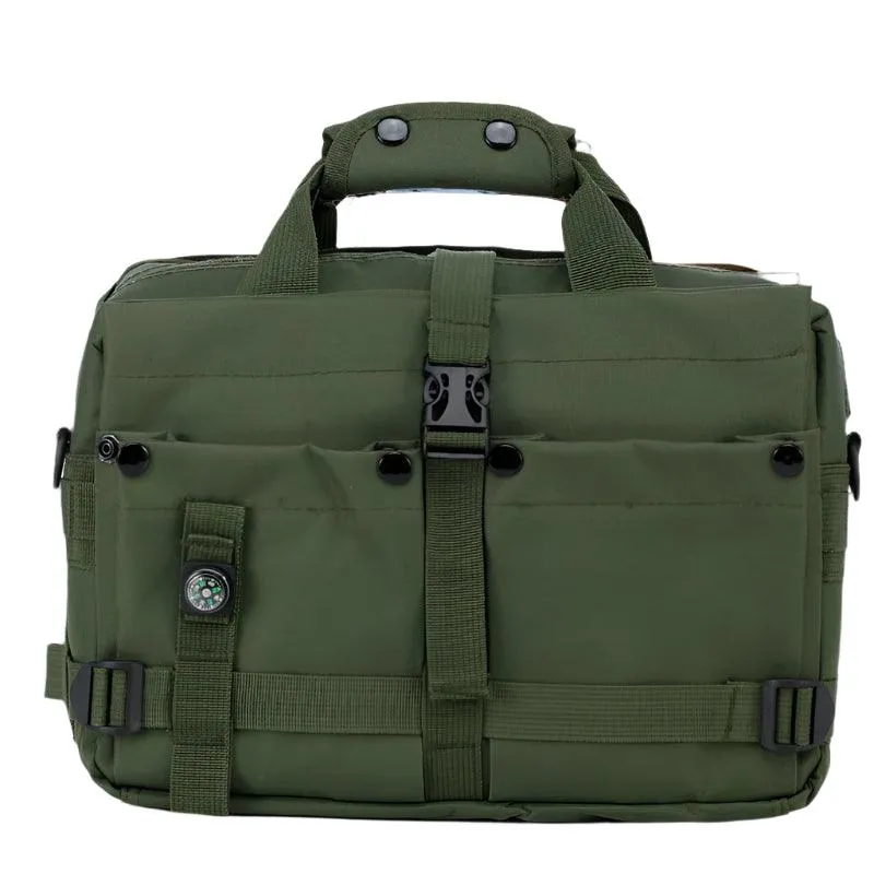 Outdoor Photography Travel Military Tactical Shoulder Bag & Handbag with Compass